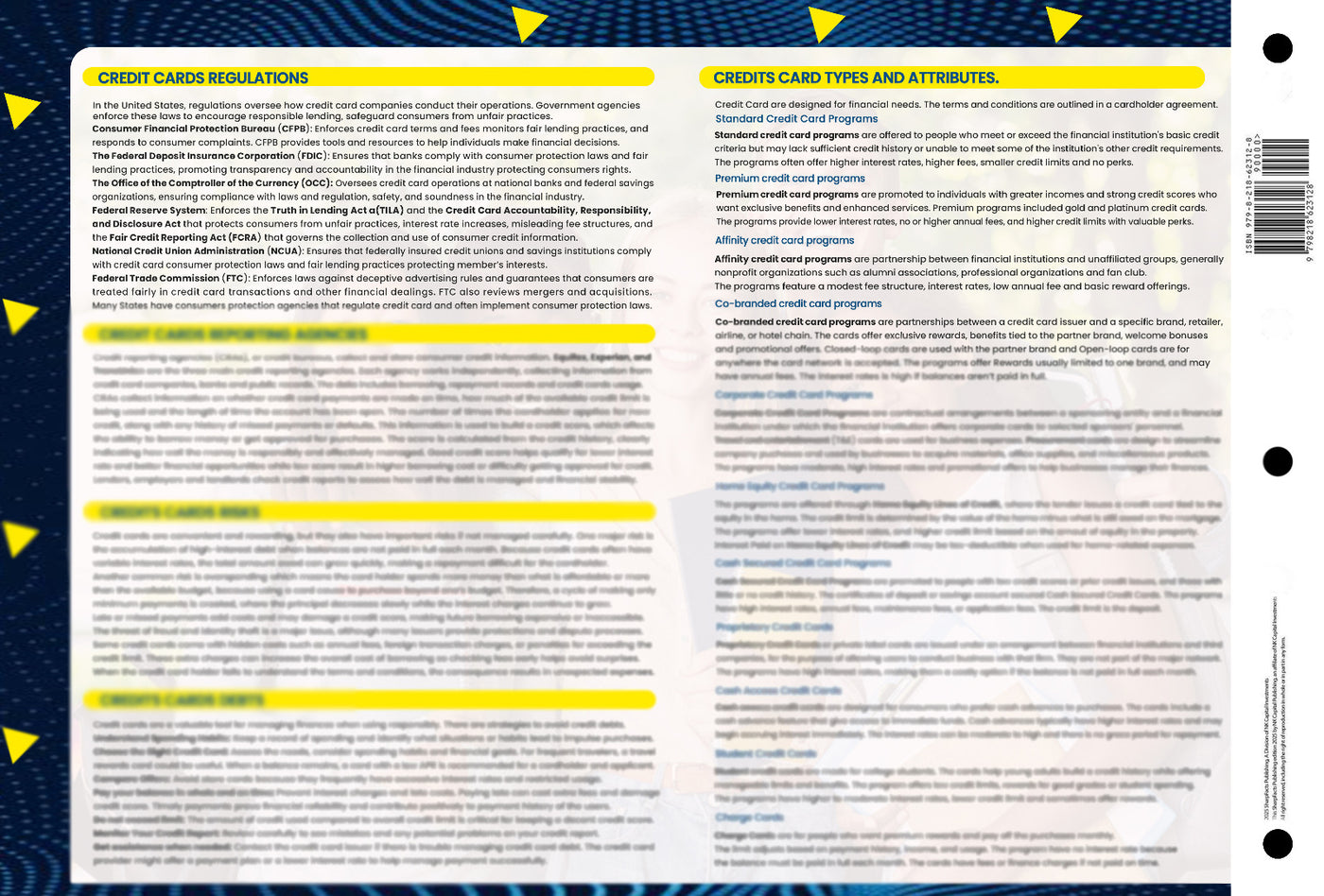 Banking 102 SharpFacts Laminated Learning Guide (Consumers Credit Cards) Physical